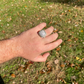 Fully Iced Out Diamond Hip Hop Ring For Men's  customdiamjewel   