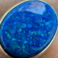 Hip Hop Blue Opal Gem Ring For Men's  customdiamjewel   