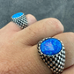 Oval Shape Opal Ring For Hip Hop Men's  customdiamjewel   