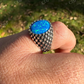 Oval Shape Opal Ring For Hip Hop Men's  customdiamjewel   