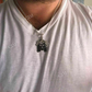 Jesus Piece Black Diamond Pendant  customdiamjewel   