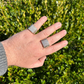 14K Yellow Gold Square Micropave Hip Hop Ring  customdiamjewel   