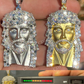 Natural Diamond Baguette Jesus Piece Pendant  customdiamjewel   