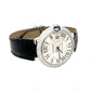 Round Face Cartier Diamond On Bezel Moissanite Watch customdiamjewel