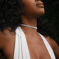Stylist Cuban Iced Out Diamond Hip Hop Women Choker  customdiamjewel   