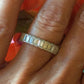 Emerald Cut Full Eternity Wedding Band  customdiamjewel   
