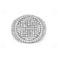 925 Silver Iced Out Moissanite Diamond Champion Round Ring hip hop jewelry CustomDiamJewel
