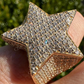 Customized Diamond Hip Hop Star Ring  customdiamjewel   