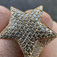 Customized Diamond Hip Hop Star Ring  customdiamjewel   