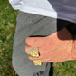 18K Solid Gold Hip Hop Diamond Skull Ring For Men's  customdiamjewel   