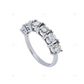Round Cut Moissanite Wedding Band For Men hip hop jewelry customdiamjewel