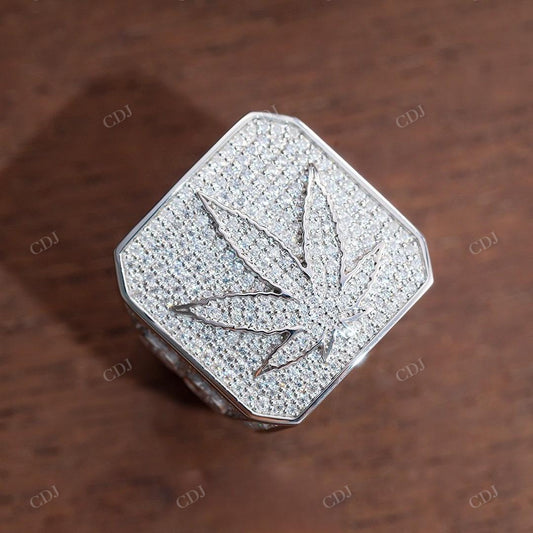 Fully Iced Out Diamond Hip Hop Rings for Men hip hop jewelry customdiamjewel   