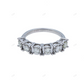 Round Cut Moissanite Wedding Band For Men hip hop jewelry customdiamjewel