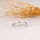 0.38CTW Lab Grown Diamond Curved Wedding Band  customdiamjewel   