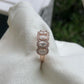 Oval Cut Lab Grown Diamond Gold Wedding Band customdiamjewel