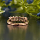 Oval Lab-Grown Diamond Band Ring