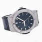 Black Belt Hublot Custom Moissanite Wrist Watch customdiamjewel