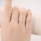 0.38CTW 3/4 Eternity Natural Dimaond Curved Wedding Band Wedding Band customdiamjewel   