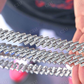 Baguette Diamond Miami Cuban Link Chain Gold Jewelry  customdiamjewel   