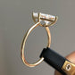 Lozenge Cut Lab Grown Diamond Bridal Ring customdiamjewel