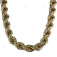 30MM Thick Heavy Rope Chain hip hop jewelry CustomDiamJewel