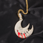 Hip Hop Devil Face Enamel Printed Pendant hip hop jewelry CustomDiamJewel