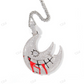 Hip Hop Devil Face Enamel Printed Pendant hip hop jewelry CustomDiamJewel