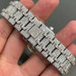 Fully Automatic Hip Hop Round Diamond Stainless Steel Band High Quality Timepieces Rolex Watch 25 To 28 Carat (Approx.)