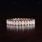 3.50CTW Oval Lab Grown Diamond Bridal Matching Band  customdiamjewel 10KT Rose Gold VVS-EF