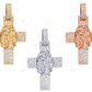 2.0 CTW Jesus on Cross 10K Gold Lab Grown Diamond Pendant Hip Hop Pendent CustomDiamJewel