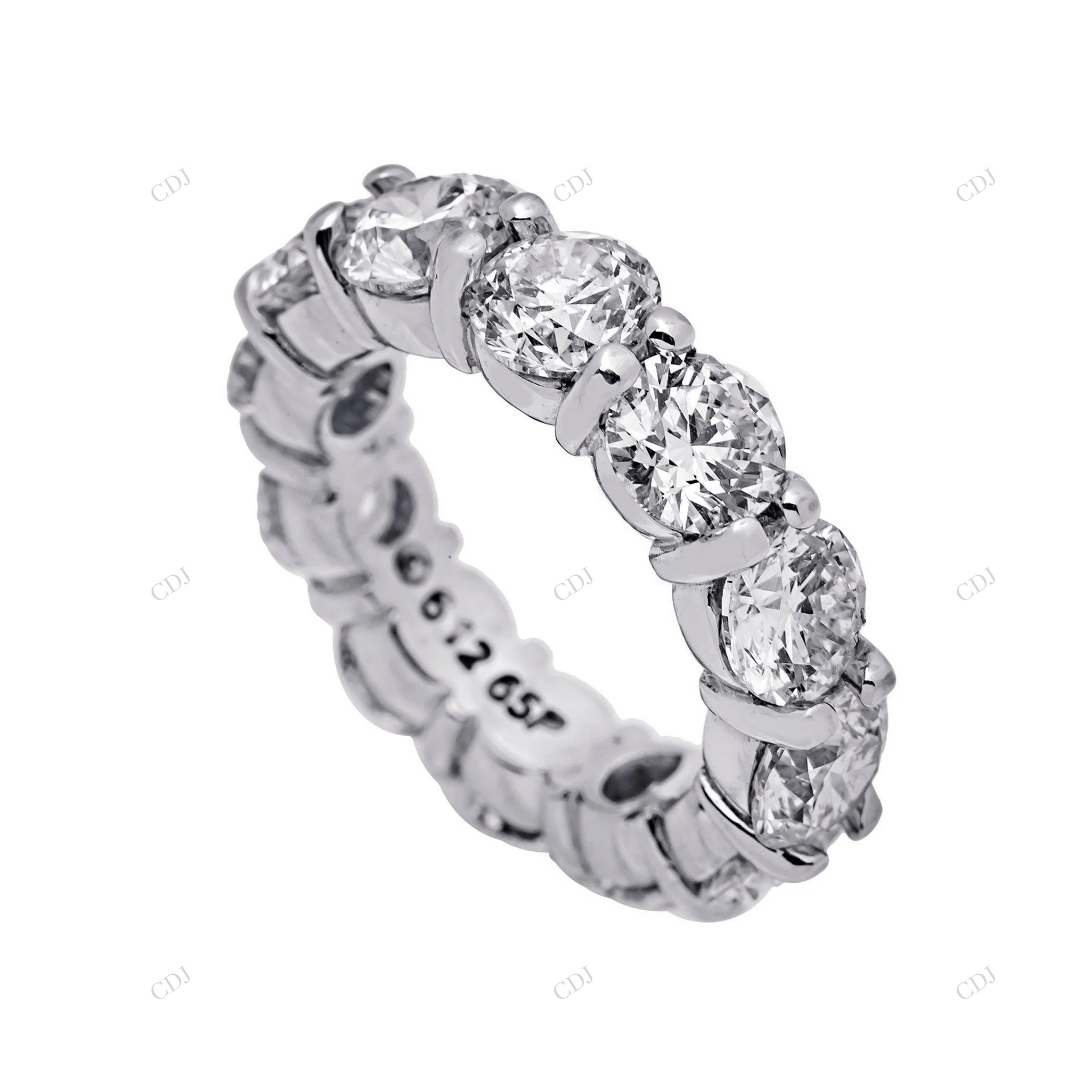 925 Silver Moissanite Eternity Wedding Band hip hop jewelry customdiamjewel
