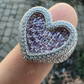 Baguette Diamond Heart Shape Iced Hip Hop Ring  customdiamjewel   