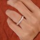 Full Eternity Oval Diamond Wedding Band  customdiamjewel   