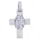 2.0 CTW Jesus on Cross 10K Gold Lab Grown Diamond Pendant Hip Hop Pendent CustomDiamJewel
