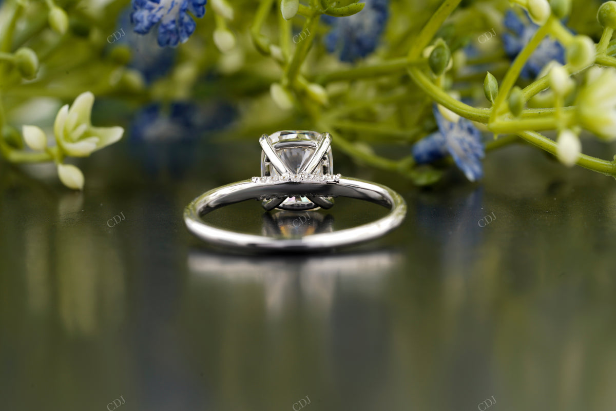 Lab-Grown Diamond Four-Prong Ring customdiamjewel