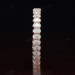 Full Eternity Oval Diamond Wedding Band  customdiamjewel   
