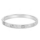 Luxury Cartier Style Love Bangle Bracelet in 18K Gold Plated Finish CustomDiamJewel