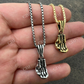 Boxing Gloves Gold Pendant For Men  customdiamjewel   