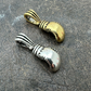 Boxing Gloves Gold Pendant For Men  customdiamjewel   