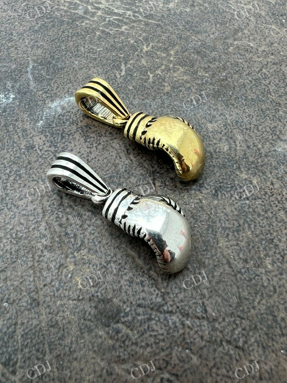 Boxing Gloves Gold Pendant For Men  customdiamjewel   
