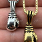Boxing Gloves Gold Pendant For Men  customdiamjewel   