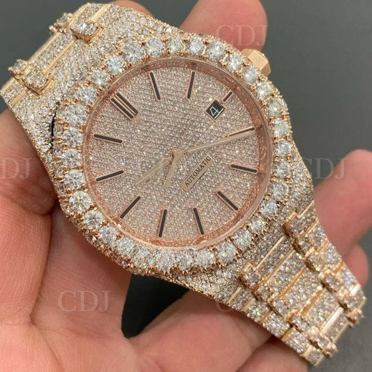 Personalized AP Modified Iced Out Moissanite Watch hip hop jewelry customdiamjewel