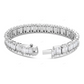 Classic Timeless Design Baguette Cut Moissanite Tennis Bracelet CustomDiamJewel