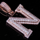 1.5CTW Solid Gold Real Diamond initial 'N' Letter Pendant CustomDiamJewel