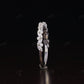 Half Eternity Marquise Round Diamond Band  customdiamjewel   