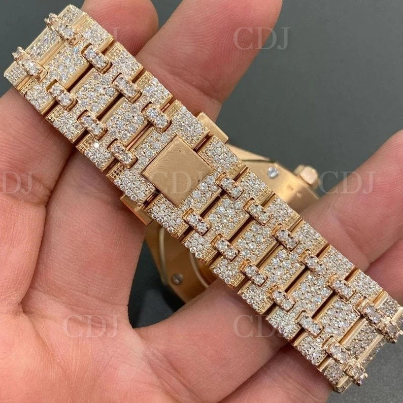 Personalized AP Modified Iced Out Moissanite Watch hip hop jewelry customdiamjewel