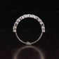 Half Eternity Marquise Round Diamond Band  customdiamjewel   