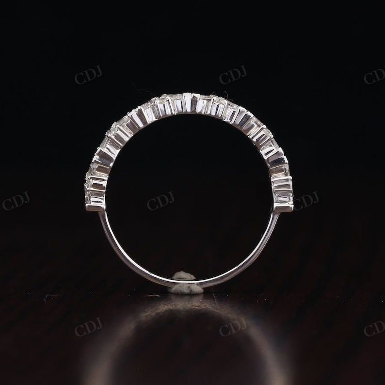 Half Eternity Marquise Round Diamond Band  customdiamjewel   