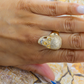 Sterling Silver Moissanite Skull Ring Hip Hop Ring customdiamjewel