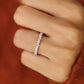 Half Eternity Marquise Round Diamond Band  customdiamjewel   